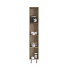Paneleiro Simples 2 Portas Barcelona Carvalho Oak Off White -