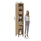 Paneleiro Simples 40cm 2 Portas Slim Luciane Móveis