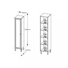 Paneleiro Simples 45cm1 Porta Royal Thb