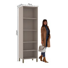 Paneleiro Simples 70cm 4 Portas Stylo Luciane Móveis