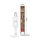 Paneleiro Simples Com 2 Portas 100% Mdf Itália Espresso Móvei