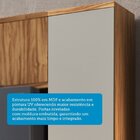 Paneleiro Simples Com 2 Portas 100% Mdf Noruega Espresso Móve