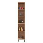 Paneleiro Simples Com 2 Portas 100% Mdf Vicenza Castanho/chum