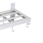 Paneleiro Suporte Para Panela Aço Carbono N01 Pequeno Branco