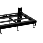 Paneleiro Suporte Para Panelas Aço Carbono N01 Pequeno Preto