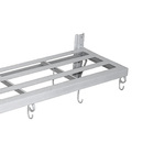 Paneleiro Suporte Para Panelas Aço Carbono N02 Grande Branco