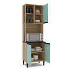 Paneleiro Talharim 3 Pt Verde Bellagio E Mel