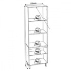 Paneleiro Torre Quente 2 Fornos 4 Portas Requinte Henn 71,5