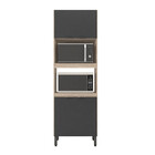 Paneleiro Torre Quente 2 Nichos 4 Portas Firenze Demobile