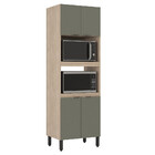 Paneleiro Torre Quente 2 Nichos 4 Portas Firenze Demobile