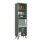 Paneleiro Torre Quente 2 Portas 1 Gaveta 1 Nicho Para Forno A