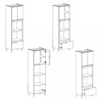 Paneleiro Torre Quente 2 Portas 1 Gaveta Manhattan Herval