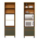 Paneleiro Torre Quente 2 Portas 2 Gavetas 70cm Denver Herval