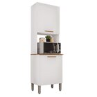 Paneleiro Torre Quente 2 Portas Bella Branco