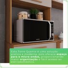 Paneleiro Torre Quente 2 Portas Bella Cinamomo/off White