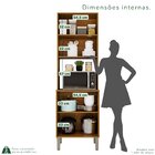 Paneleiro Torre Quente 2 Portas Bella Cinamomo/off White