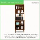 Paneleiro Torre Quente 2 Portas Bella Cinamomo/off White