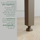 Paneleiro Torre Quente 2 Portas Bella Cinamomo/off White