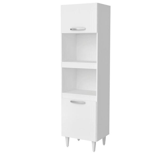 Paneleiro Torre Quente 2 Portas Verona Lumil Móveis Branco