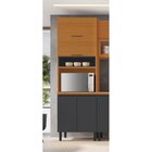 Paneleiro Torre Quente 4 Portas 1 Nicho Para Forno Namur Itat