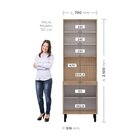 Paneleiro Torre Quente 4 Portas 1 Nicho Para Forno Vicenza Es