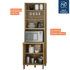 Paneleiro Torre Quente 4 Portas 2 Nichos Itália Valdemóveis