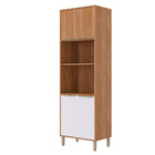 Paneleiro Torre Quente 4 Portas 70cm Em Mdf Divina Mgm Móveis