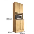 Paneleiro Torre Quente 4 Portas Amanda Sallêto Móveis Carvalho