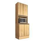 Paneleiro Torre Quente 4 Portas Amanda Sallêto Móveis Carvalho