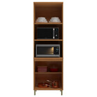 Paneleiro Torre Quente 4 Portas Em Mdf Florença Móveis Sul