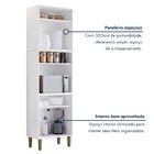 Paneleiro Torre Quente 4 Portas Lorena Branco