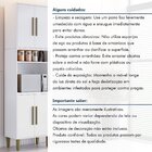 Paneleiro Torre Quente 4 Portas Lorena Branco