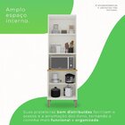 Paneleiro Torre Quente 4 Portas Paris Reflecta Branco