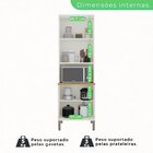 Paneleiro Torre Quente 4 Portas Paris Reflecta Branco