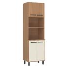 Paneleiro Torre Quente 65cm Para Forno E Micro-ondas 4 Portas