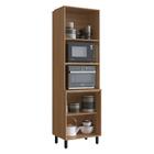 Paneleiro Torre Quente 65cm Para Forno E Micro-ondas 4 Portas