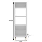 Paneleiro Torre Quente 70cm Com 3 Portas E 2 Nichos 2322 Prov