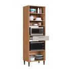 Paneleiro Torre Quente 70cm Para Forno E Micro-ondas 3 Portas