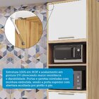 Paneleiro Torre Quente Com 2 Portas 2 Gavetas E Espaço Micro-