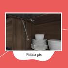 Paneleiro Torre Quente Cozinha Multiuso 3 Portas Basculante 2