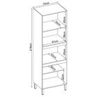 Paneleiro Torre Quente Duplo 4 Portas Firenze Demobile