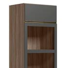 Paneleiro Torre Quente Duplo Maly N03 Carvalho/grafite - Mpoz