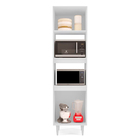 Paneleiro Torre Quente Para Cozinha 02 Portas Ruth 56 Cm - D'