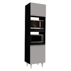 Paneleiro Torre Quente Para Cozinha 02 Portas Ruth 56 Cm - D'