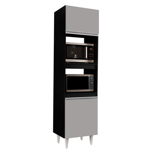 Paneleiro Torre Quente Para Cozinha 02 Portas Ruth 56 Cm - D'