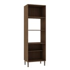 Paneleiro Torre Quente Para Forno E Microondas Conecta Ébano/