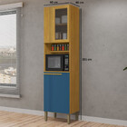 Paneleiro Torre Quente Porta De Vidro Anne