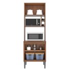 Paneleiro Torre Quente Realeza Com 3 Portas Branco