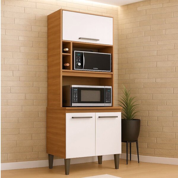 Paneleiro Torre Quente Realeza Com 3 Portas Manchester/branco