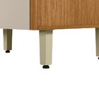 Paneleiro Torre Simples 70 Cm Michelangelo Nature/off White